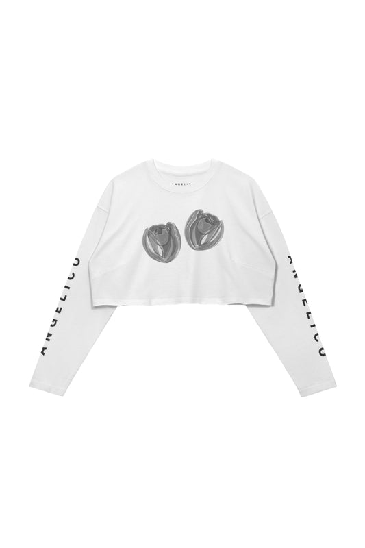 TULIP CROPPED LONG SLEEVE